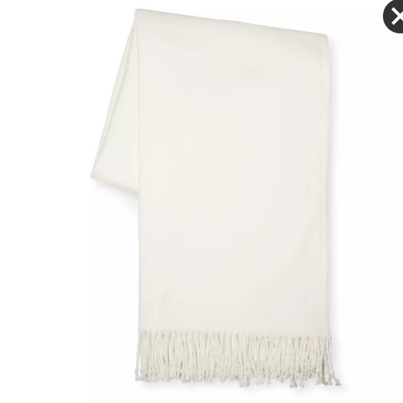 Cream Super Soft Throw Blanket - Picture 1 of 4